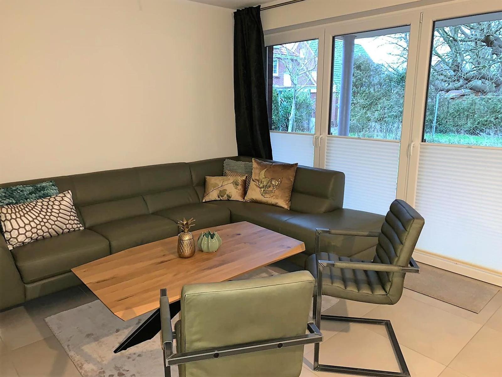 Landblick 1 - Luxusferienwohnung Fuer 4 Personen ノルトダイヒ エクステリア 写真